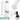 Weiße 500-ml-Thermosflasche – Flasche, Boden und Verschluss im Detail #farbe_weiss