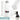 Weiße 500-ml-Thermosflasche – Flasche, Boden und Verschluss im Detail #farbe_weiss