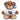 Urlaubsmodus an – Kuscheltier Kuschelbär, Ansicht 01 #kuscheltier_kuschelb-r