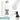 Weiße 500-ml-Thermosflasche – Flasche, Boden und Verschluss im Detail #farbe_weiss