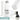 Weiße 500-ml-Thermosflasche – Flasche, Boden und Verschluss im Detail #farbe_weiss