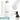 Weiße 500-ml-Thermosflasche – Flasche, Boden und Verschluss im Detail #farbe_weiss