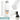 Weiße 500-ml-Thermosflasche – Flasche, Boden und Verschluss im Detail #farbe_weiss