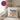 Durchhalten – später gibt es Spritz – Kissen 40 × 40 cm mit Rückseite in Violett – Wohnbeispiel #farbe_violett