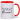 Was reimt sich auf Freitag? Prosecco! – Tasse in Rot – Ansicht 01 #farbe_rot