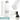 Weiße 500-ml-Thermosflasche – Flasche, Boden und Verschluss im Detail #farbe_weiss