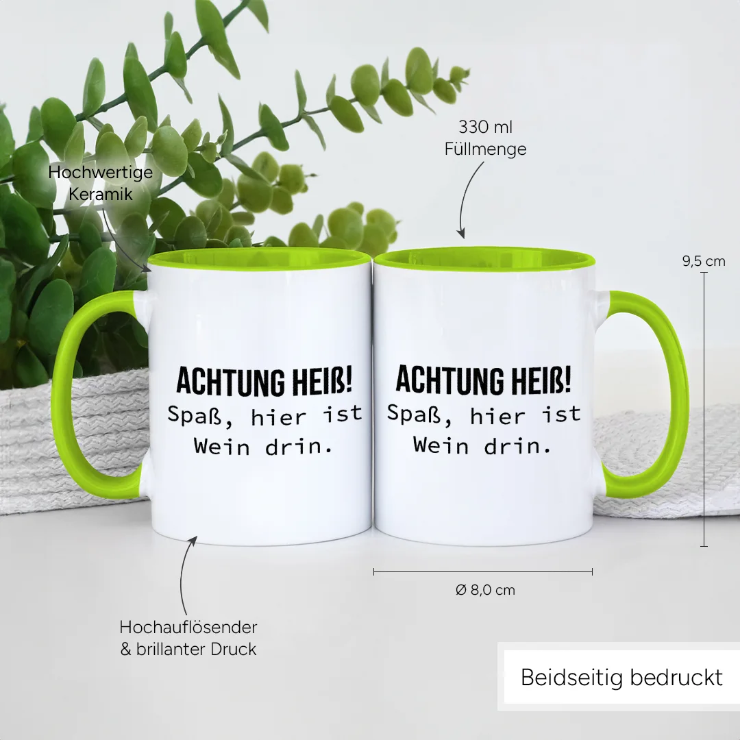 Beidseitig bedruckt