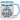 Trinkt man Gin aus der Tasse, ist es gesellschaftlich plötzlich akzeptiert – Tasse in Blau – Ansicht 01 #farbe_blau