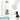 Weiße 500-ml-Thermosflasche – Flasche, Boden und Verschluss im Detail #farbe_weiss