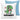Vinosaurier – Kissen 40 × 40 cm mit Rückseite in Blau – Vorder- und Rückansicht #farbe_blau