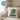 Vinosaurier – Kissen 40 × 40 cm mit Rückseite in Blau – Wohnbeispiel #farbe_blau