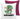 Vinosaurier – Kissen 40 × 40 cm mit Rückseite in Violett – Vorder- und Rückansicht #farbe_violett