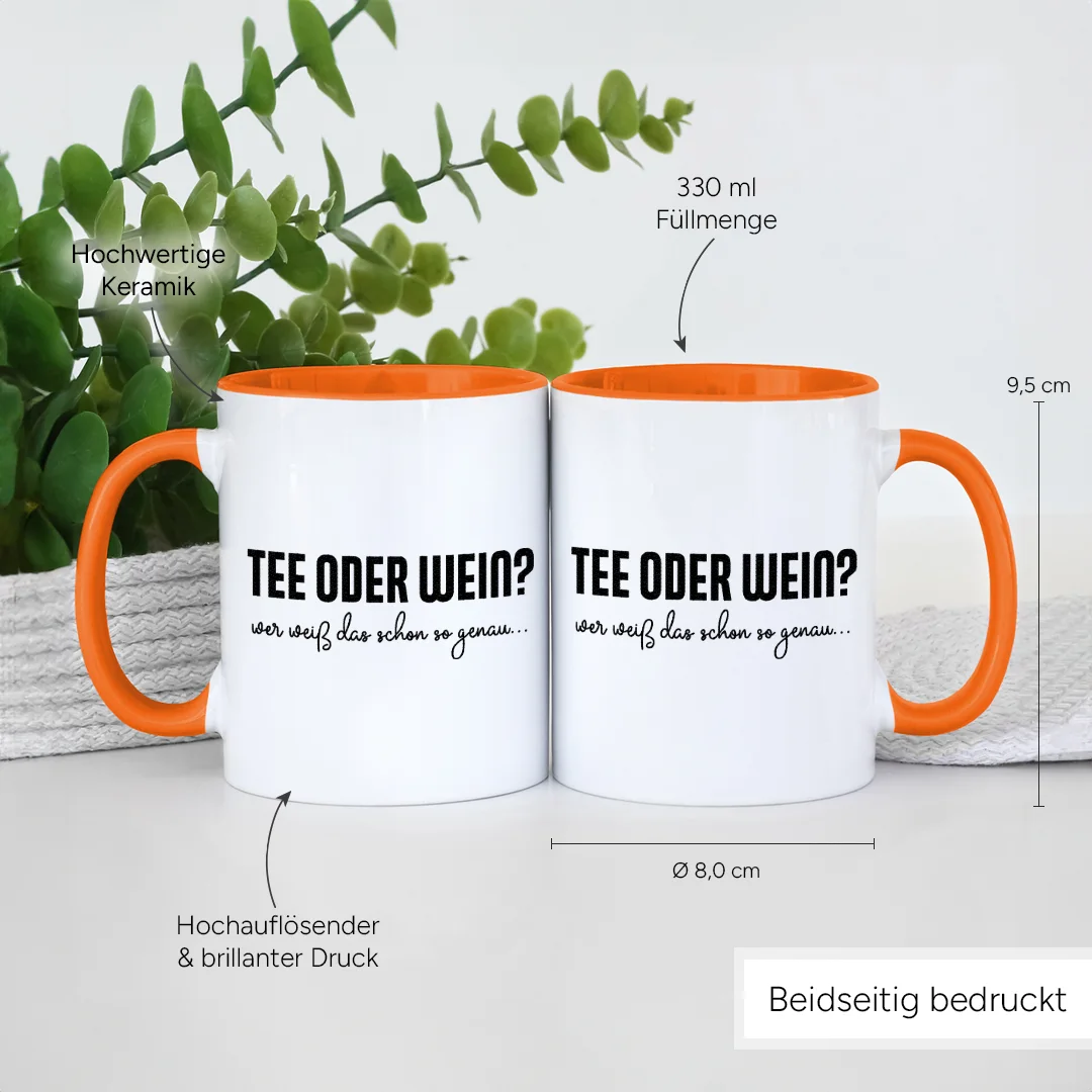 Beidseitig bedruckt