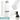 Weiße 500-ml-Thermosflasche – Flasche, Boden und Verschluss im Detail #farbe_weiss