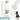 Weiße 500-ml-Thermosflasche – Flasche, Boden und Verschluss im Detail #farbe_weiss