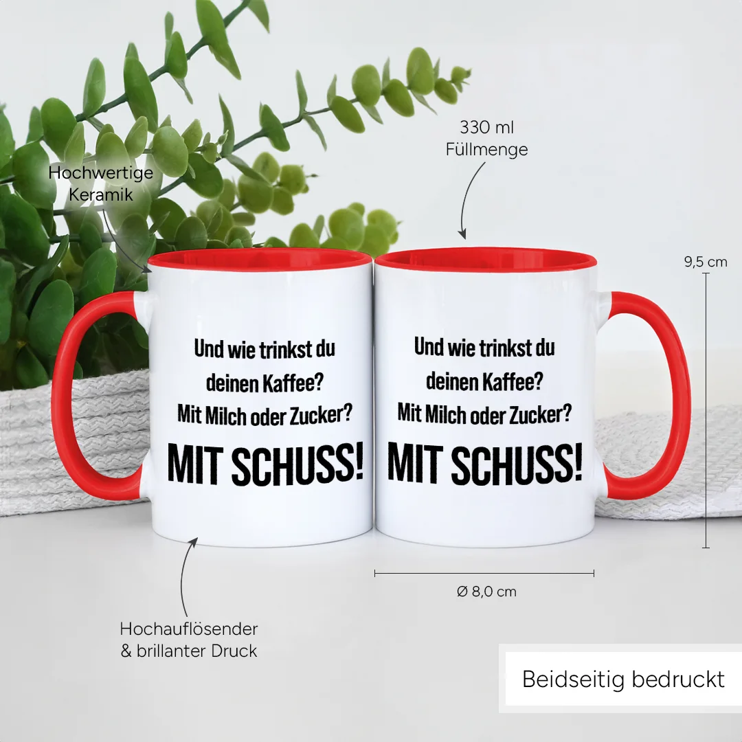 Beidseitig bedruckt