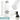 Weiße 500-ml-Thermosflasche – Flasche, Boden und Verschluss im Detail #farbe_weiss