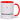 Rudolph im Schneesturm – Tasse in Rot – Ansicht 01 #farbe_rot