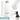 Weiße 500-ml-Thermosflasche – Flasche, Boden und Verschluss im Detail #farbe_weiss