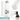 Weiße 500-ml-Thermosflasche – Flasche, Boden und Verschluss im Detail #farbe_weiss