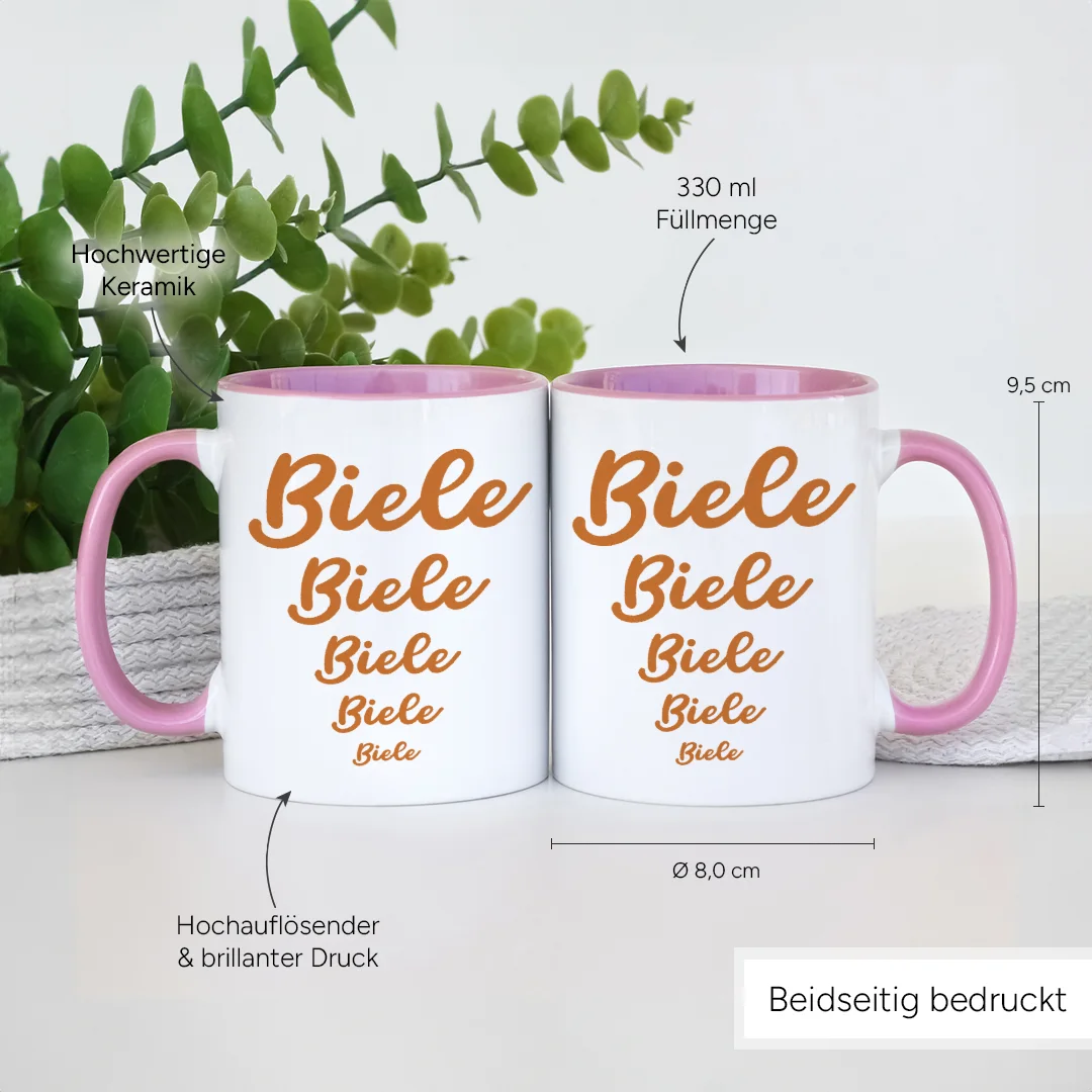 Beidseitig bedruckt