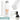 Weiße 500-ml-Thermosflasche – Flasche, Boden und Verschluss im Detail #farbe_weiss