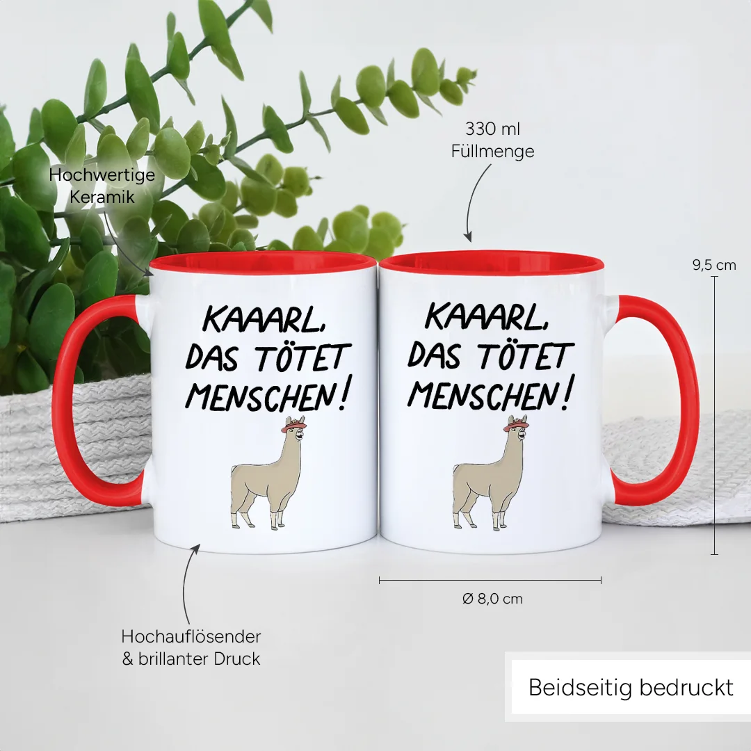 Beidseitig bedruckt
