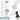 Weiße 500-ml-Thermosflasche – Flasche, Boden und Verschluss im Detail #farbe_weiss