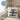 Selbst die Verwirrung ist verwirrt – Kissen 40 × 40 cm mit Rückseite in Blau – Wohnbeispiel #farbe_blau