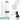 Weiße 500-ml-Thermosflasche – Flasche, Boden und Verschluss im Detail #farbe_weiss
