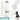Weiße 500-ml-Thermosflasche – Flasche, Boden und Verschluss im Detail #farbe_weiss