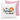It’s Spritz o’clock – Kissen 40 × 40 cm mit Rückseite in Rosa – Vorder- und Rückansicht #farbe_rosa