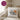 It’s Spritz o’clock – Kissen 40 × 40 cm mit Rückseite in Violett – Wohnbeispiel #farbe_violett