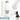 Weiße 500-ml-Thermosflasche – Flasche, Boden und Verschluss im Detail #farbe_weiss