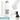 Weiße 500-ml-Thermosflasche – Flasche, Boden und Verschluss im Detail #farbe_weiss