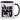 The Walking Dad – Tasse in Schwarz – Ansicht 01 #farbe_schwarz