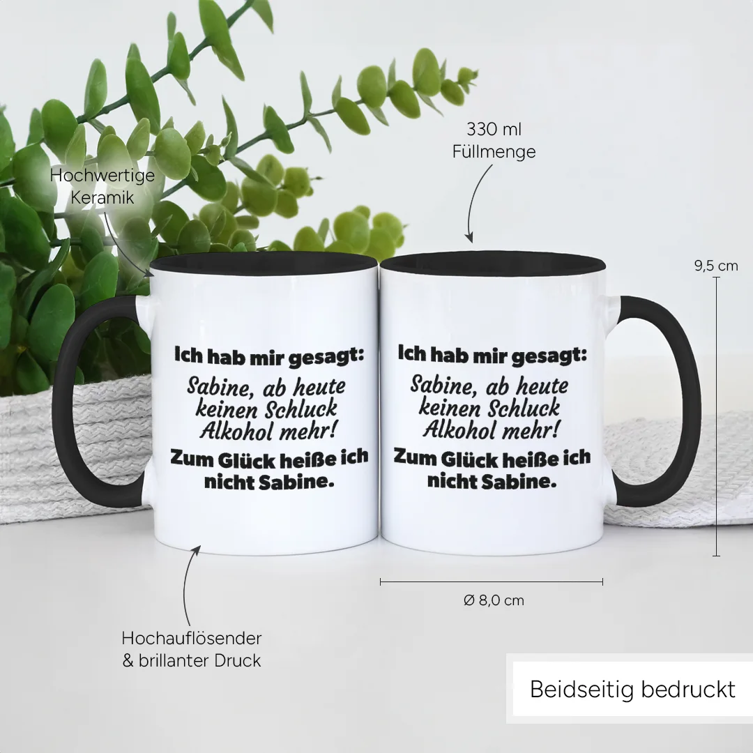 Beidseitig bedruckt