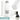 Weiße 500-ml-Thermosflasche – Flasche, Boden und Verschluss im Detail #farbe_weiss