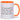 Ich hasse bedruckte Tassen, aber seitdem ich Wein daraus trinke, geht’s – Tasse in Orange – Ansicht 01 #farbe_orange