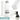 Weiße 500-ml-Thermosflasche – Flasche, Boden und Verschluss im Detail #farbe_weiss