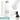 Weiße 500-ml-Thermosflasche – Flasche, Boden und Verschluss im Detail #farbe_weiss