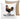 Talahuhn – Kissen 40 × 40 cm mit Rückseite in Mokka – Vorder- und Rückansicht #farbe_mokka