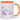 Name mit Schmetterlingen personalisiert – Tasse in Orange – Ansicht 01 #farbe_orange