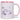 Name mit Schmetterlingen personalisiert – Tasse in Rosa – Ansicht 01 #farbe_rosa