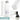 Weiße 500-ml-Thermosflasche – Flasche, Boden und Verschluss im Detail #farbe_weiss