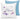 Name mit Schmetterlingen – personalisiert – Kissen in Blau – Vorder- und Rückansicht #farbe_blau