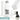 Weiße 500-ml-Thermosflasche – Flasche, Boden und Verschluss im Detail #farbe_weiss