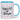 Konfetti im Herzen – Tasse in Blau – Ansicht 01 #farbe_blau