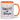 Konfetti im Herzen – Tasse in Orange – Ansicht 01 #farbe_orange