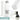 Weiße 500-ml-Thermosflasche – Flasche, Boden und Verschluss im Detail #farbe_weiss